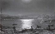 Atkinson Grimshaw Scarborough Bay oil painting picture wholesale